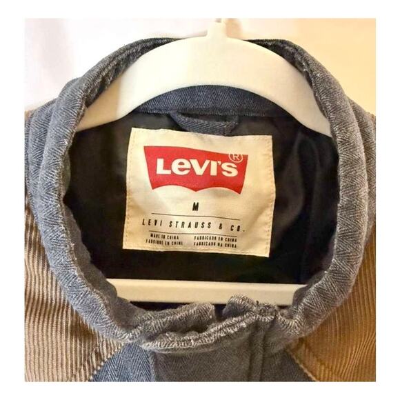 Levi's Barstow Puff Jacket Men's Medium in Grey - Picture 3 of 11